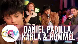 Daniel, Karla and Rommel sing "Ako'y Sa'yo at Ika'y Akin Lamang" | GGV
