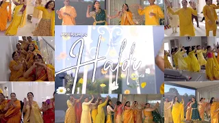 One Take Dance Video 💛✨ | Haldi Dance Video | Brides Family