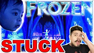 STUCK on Frozen Ever After Ride Breaks Down Full Ride Through POV