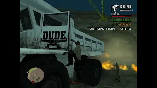 Explosive Situation with a 4 Star Wanted Level - Casino mission 2 - GTA San Andreas (With Cheats)