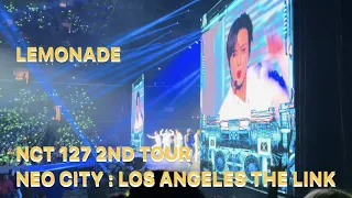 “Lemonade” NCT 127 THE LINK in LA