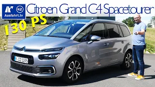 2020 Citroen Grand C4 Spacetourer Puretech 130 Shine Kaufberatung, Test deutsch, Review, Fahrbericht