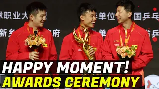 Awards Ceremony - 2021 WTT Chinese Trials