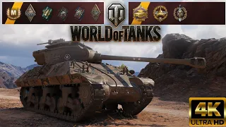 M36 Jackson - El Halluf map - 11 kills - 4,7k damage World of Tanks replay 4K #jackson