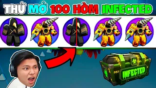 JAYGRAY HÀNH TRÌNH MỞ 100 HÒM INFECTED ZOMBIE SĂN UNIT HIẾM*SKIBIDI TOILET TOWER DEFENSE | ROBLOX