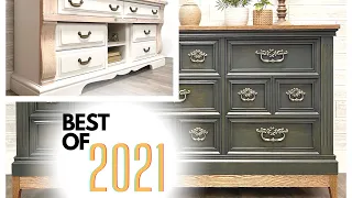 10 DRAMATIC furniture makeovers (Best of 2021)