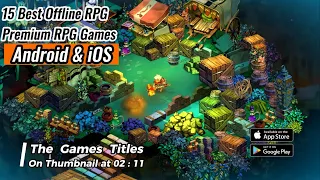 15 Best Offline RPG Android / iOS Games | Premium RPG Games