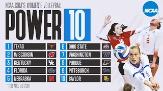 NCAA volleyball rankings: Ohio State crashes new Power 10 after Week 1