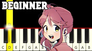 I'm not a Monster 3 - Poppy Playtime - Easy Piano tutorial - Beginner