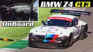 BMW Z4 GT3 and its AMAZING V8 Engine Sound! - Marco Iacoangeli OnBoard at Mugello Time Attack 2019