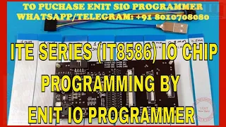 ITE IO Chip Programming By ENIT IO Programmer @LCIIT  #laptoprepairtools