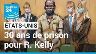 Aux États-Unis, le chanteur R. Kelly condamné à 30 ans de prison pour crimes sexuels