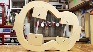 How to make an Acoustic Guitar Mold | Building an Acoustic Guitar