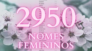 Nomes de bebe feminino mais registrados - Mais de 2000 nomes!