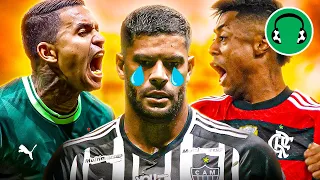 ♫ GALO ELIMINADO 😂 FLAMENGO vs PALMEIRAS NA FINAL DA LIBERTA!!! | Paródia Disco Arranhado