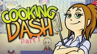 Cooking Dash - Gameplay Part 1 (Level 1 to 4) Flo's Diner