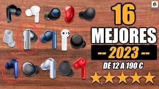 ✅Los 16 MEJORES AURICULARES INALÁMBRICOS en 2023 de 12 a 190 euros