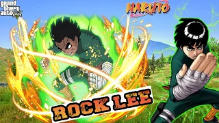 GTA 5 Rock Lee Destruction in Los Santos - Rock Lee Open's All 8 Gates