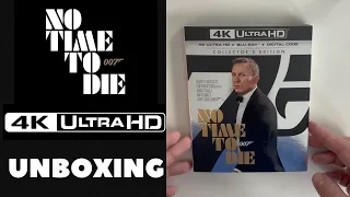 No Time To Die 4K UHD Blu-ray Unboxing | 007 | James Bond | Daniel Craig