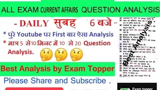 Current affairs ke बार बार पूछे गए imp Questions