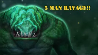 Game Ending Ravage | Tidehunter Dota 2