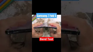 Samsung Z Fold 5 Bend test| Durability Test #1trendin