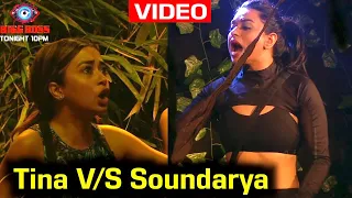 Bigg Boss 16 Tina Datta FIGHT With Soundarya Sharma | Tina UGLY Fight With Soundarya Nomination Task