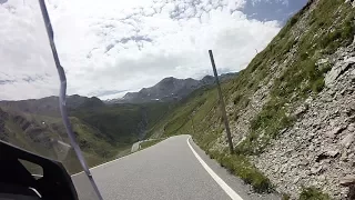 The highest paved road in Switzerland - Umbrail Pass (2,501 m)