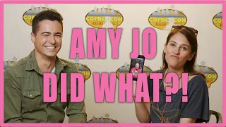 AMY JO JOHNSON answers MOST ASKED questions! (feat. David Yost)