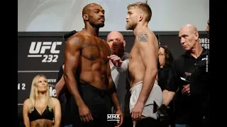 Jon Jones vs. Alexander Gustafsson 2 UFC 232 Weigh-In Staredown - MMA Fighting