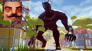 Hello Neighbor - New Neighbor Big Black Panther Act 2 Gameplay Walkthrough