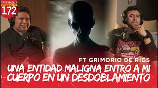 Una entidad MALIGNA entró a mi cuerpo en un DESDOBLAMIENTO | Ft @ElGrimoriodeRiggs