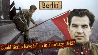 Why didn't the Soviets Storm Berlin in February 1945? Did they have options to do it?