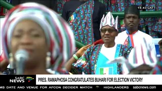 President Ramaphosa congratulates Buhari for election victory