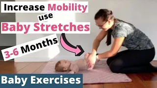 Stretching #3-6 months - Baby Exercises and Activities - The Best baby development videos