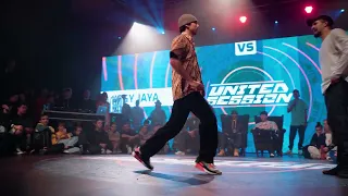 UNITED SESSION 2022 || POPPING QUARTER-FINAL || JIGGY JAYA VS SHEVA ||