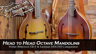 Eastman MDO305 vs Weber Bitterroot Octave Mandolin Shootout