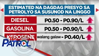 Presyong petrolyo magtataas muli sa susunod na linggo | TV Patrol