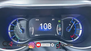 Chrysler Pacifica Hybrid Phev: Acceleration Test 0-60mph & 0-100kmh