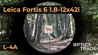 Leica Fortis 6 1.8-12x42i Reticle L-4A | Optics Trade Reticle Subtensions