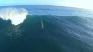 Laird Hamilton Foil Boarding on Kauai