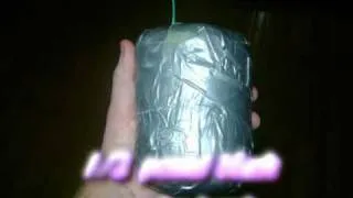 Homemade 1/2 Pound Black Powder Bomb