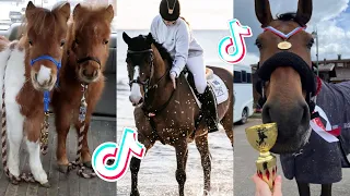 The Cutest HORSES Equestrian TikTok Compilation #103