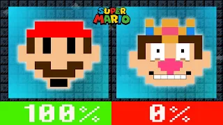 Super Mario Bros. but Mario Gets a NOOB Makeover | Game Animation