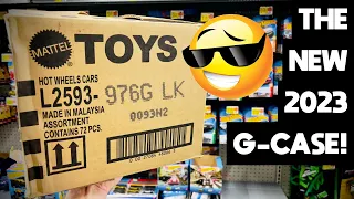 I FOUND THE NEW HOT WHEELS 2023 G CASE AT WALMART!! IS IT A GOOD CASE?! NEW M2 MACHINES NISSAN!!