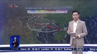 Cập nhật tình hình cơn bão số 2 rạng sáng mai sẽ đổ bộ vào đất liền nước ta | VTV24