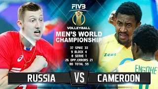 Russia vs. Cameroon | Highlights | Men's World Championship 2018