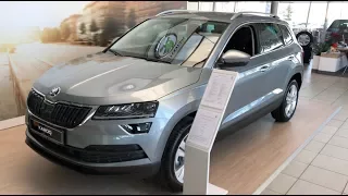 Škoda Karoq SUV 2018 walk around and comparison with Kodiaq in 4K