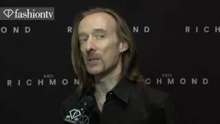 John Richmond Interview - Backstage @ Milan Men's Fashion Week Spring 2012 | FashionTV - FTV.com