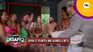 Alpha aprovecha una visita de Byron para plantearle una alianza a Beta | Desafío The Box 2023